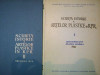 SCURTA ISTORIE A ARTELOR PLASTICE IN R.P.R. -SEC.XIX - 1957/ 1958 vol.I-II