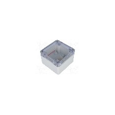 Carcasa policarbonat, 80mmx82mmx55mm, IP65, GAINTA - G256C