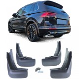 Set de aparatori de noroi fata si spate negre, potrivite pentru VW Tiguan 2 AD1 din 16 Performance AutoTuning