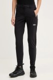 Jack Wolfskin pantaloni de exterior Hikeout culoarea negru, A63927