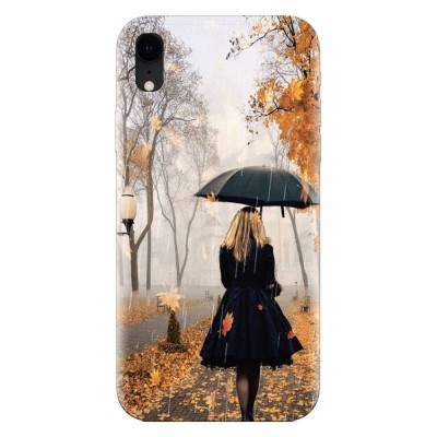Husa silicon pentru Apple Iphone XR, Autum foto
