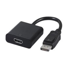 Gembird A, DPM, HDMIF, 002 , Adaptor DisplayPort (M) la HDMI (F), 10 cm, 1080p, Negru