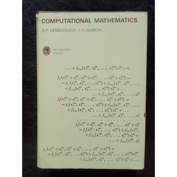 COMPUTATIONAL MATHEMATICS - B.P. DEMIDOVICH