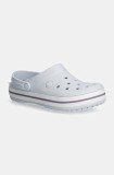 Crocs papuci Crocband femei, culoarea violet, 11016