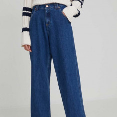 Tommy Jeans jeans femei, talie înaltă