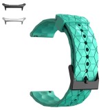 Curea din silicon compatibila cu Samsung Galaxy Watch Ultra, Pearl Green