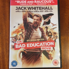 JACK WHITEHALL. THE BAD EDUCATION MOVIE (1 DVD original film) Stare impecabilă!