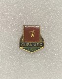 Insigna cupa UTC 1988