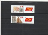 ROMANIA 2012 LP 1953 c LP 1954 POSTA ROMANA SERIE CU VINIETA + COLITA MNH, Nestampilat