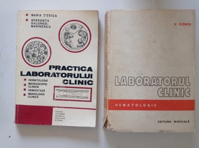Două cărți de hematologie foto