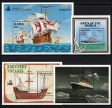 GUYANA/GRENADA - Nave / colite MNH, Nestampilat