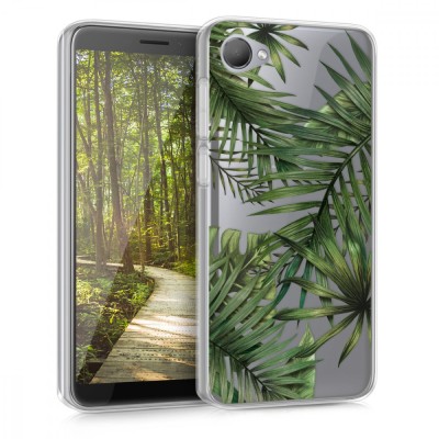Husa pentru HTC Desire 12, Silicon, Verde, 45595.01 foto