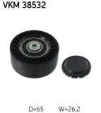 SKF VKM 38532 Rola ghidare/conducere, curea transmisie