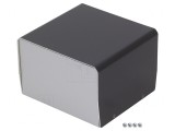 Carcasă aluminiu argint 118x124x84mm