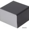 Carcasă aluminiu argint 118x124x84mm