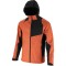 JACHETA ELASTICA CU GLUGA / BEJ-PORTOCALIU - 2XL