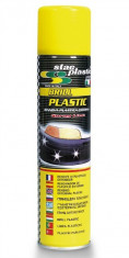 Spray curatat si reconditionat plastic exterior Stac Plastic Italy 400 ml foto