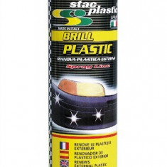 Spray curatat si reconditionat plastic exterior Stac Plastic Italy 400 ml AutoDrive ProParts