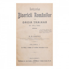 G. M. Ionescu, Istoria bisericii românilor din Dacia Traiană, 1905, cu ex-librisul lui Radu Cluceru