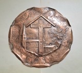 Scena religioasa in relief, stil rustic