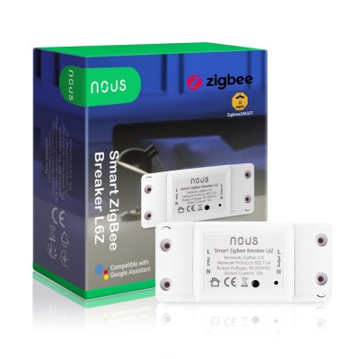 Releu wireless Nous L6Z, 10A, ZigBee foto