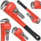 Cheie reglabilă tip Mops Stillson pentru tevi la 90&deg; deschidere 57mm lungime 450mm CR-MO