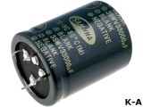 C 47uF/400Vdc 85grd 22x25mm Samwha