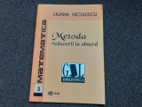 Liliana Niculescu - Metoda reducerii la absurd