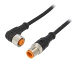 Cablu de conectare M12 PIN: 3 5m 4A IP67
