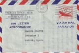 FILATELIE TEMATICA - PLIC USA TEMATICA AVION AVIOANE AVIATIE AIRMAIL AEROGRAMA