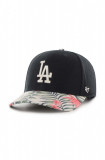 47brand sapca MLB Los Angeles Dodgers culoarea negru, cu imprimeu, 47 Brand