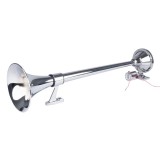 Claxon cromat 640mm 12V 24V AMIO-04076