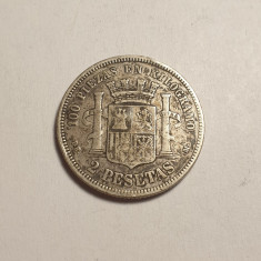 Spania 2 Pesetas 1870