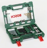 BOSCH Set 13 burghie metal HSS-TIN, 1.5-6.5 mm, tija cilindrica