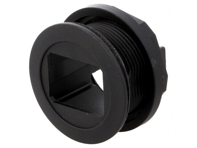 Carcasa neagră 22mm IP20 -25&divide;70&deg;C