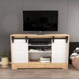 Cumpara ieftin Comoda TV Nisay - Sapphire, Alb