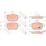 Placute frana Audi A4 (8d2, B5), 11.1994-09.2001, Vw Passat Variant (3b5), 05.1997-12.2001, TRW