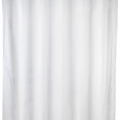 Perdea de dus, Wenko, 120 x 200 cm, polietilena, alb