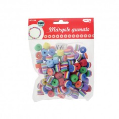 Accesorii craft - AD154 margele gumate spuma DACO foto