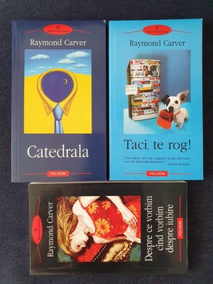 Raymond Carver &amp;ndash; Catedrala, Taci, te rog!, Despre ce vorbim... (3 vol.) foto