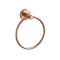 Cuier de baie Ring 6610 Modern Brush Copper