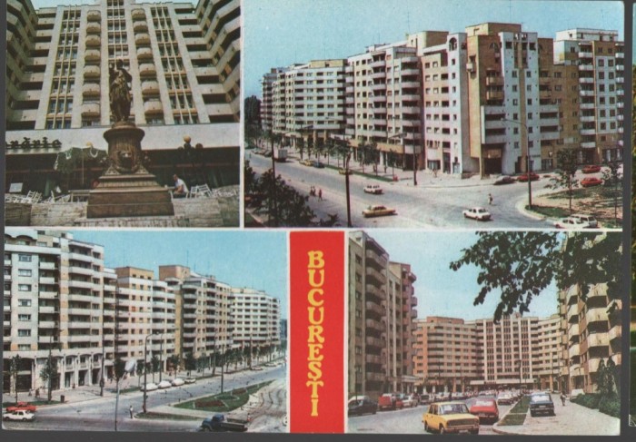CPI B 11720 CARTE POSTALA - BUCURESTI. SOSEAUA PANDURI, CALEA 13 SEPTEMBRIE