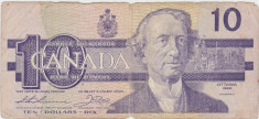 Canada 10 Dollars Dolari 1989 UZATA foto