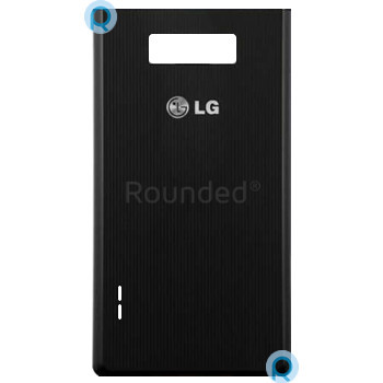 Capac baterie LG P700 Optimus L7, carcasa bateriei piesa de schimb neagra LG-UO-1 PC-GB1 foto