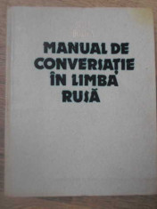 MANUAL DE CONVERSATIE IN LIMBA RUSA - SIMA BORLEA foto