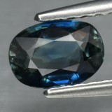 ~ &gt; &gt; SAFIR NATURAL ALBASTRU SUPERB - 0,68 ct. Certificat de Autenticitate ! !