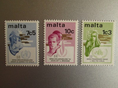 MALTA SERIE MNH=108 foto