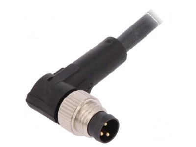 Cablu de conectare M8 PIN: 3 &amp;icirc;n unghi 2m foto