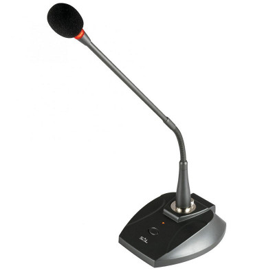 Microfon de masa profesional XLR 6.3 mm LED-uri semnalizare Sal foto
