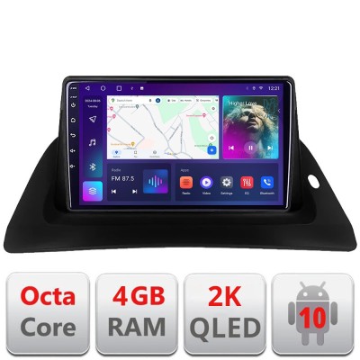 Navigatie Renault Kangoo Android Octa Core Ecran 2K QLED GPS 4G 4+32GB 360 kit-Kangoo+EDT-E409-2K CarStore Technology foto
